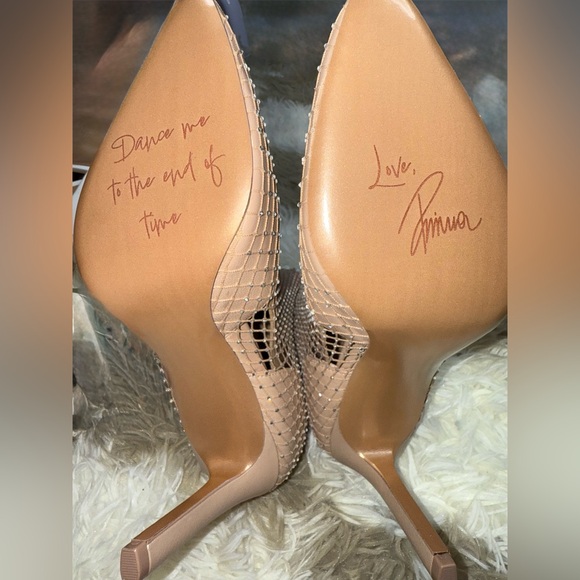 Pnina Tornai x Naturalizer Liebe Booie with Mesh Texture & Rhinestones NWOT - Picture 4 of 7